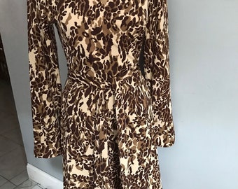Express Wrap  Leopard Dress size 10