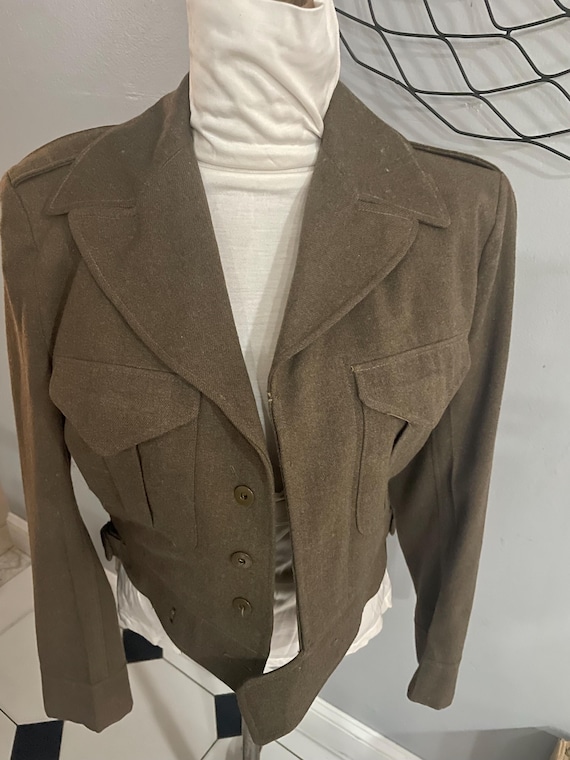 1957 army jacket made by Miller &  Gabbe Limited