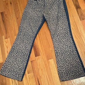 Leopard Jeans made by Four2One size junior 13