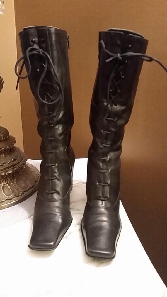 enzo angiolini black boots