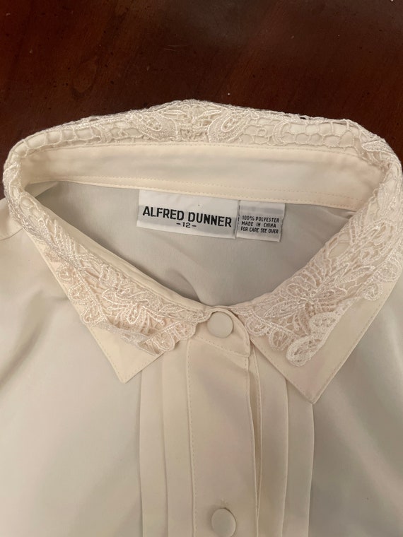 Alfred Dunner silky blouse size 12 - image 6