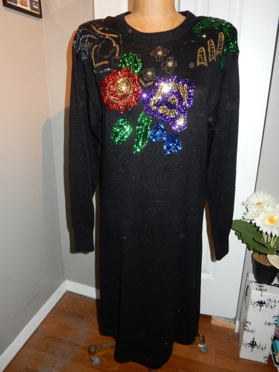 Beaded Sweater Dress!1  Mister Noah Buy one get th