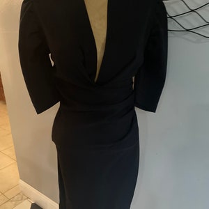 Zara New Knit Black Dress size 6