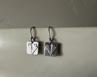 Sagebrush Leaves, recycled silver, Artemisia tridentata, Organic, Botanical jewelry, made for adventure