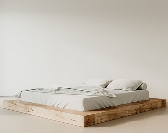 Bero bed frame, rustic bed, vintage bed, massivholz bed, Altbalkenbett, ancient beams bed frame, and other styles of beds