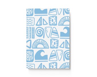 Giornale nautico con supporto rigido