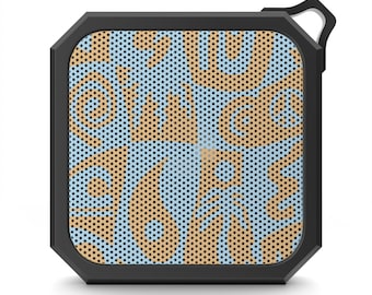 Altoparlante Bluetooth da esterno a scacchi blu costiero