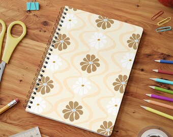 Quaderno di fiori retrò