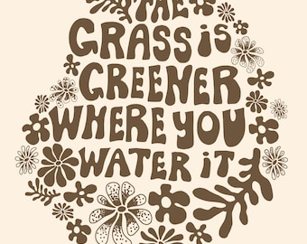 Grass is Greener Print