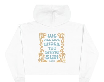 Felpa con cappuccio Same Sun Crop