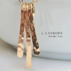 Dainty Gold Necklace, Tiny Tassel Necklace, Gold Tassel Necklace, Fringe Necklace, Gift For Her, Boho Necklace, Mini Bar Fringe Necklace