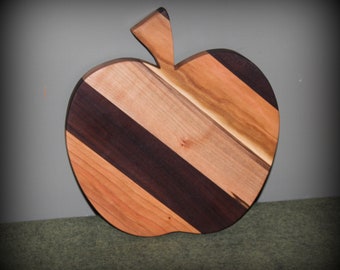 Apple shaped Cutting Board Cheese Board