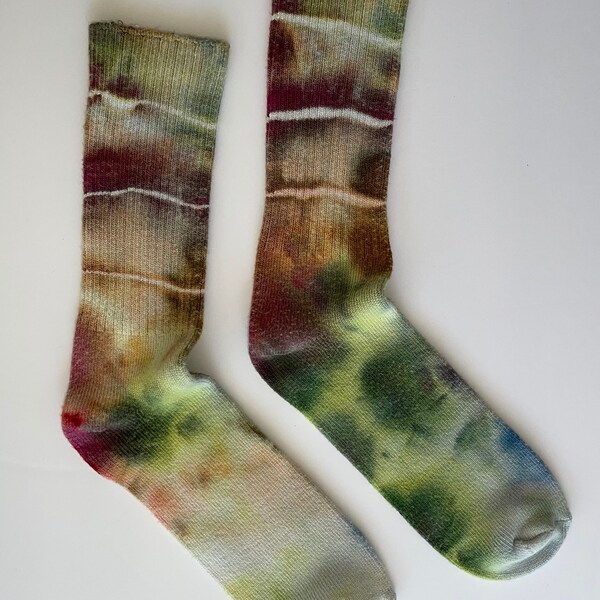 mens tie dye socks