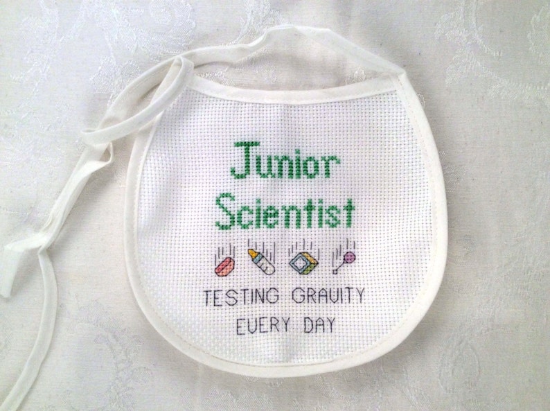 Junior Scientist cross sch little one bib habit, adorable needlepoint, humorous embroidery, amusing little one equipment, toddler electronic obtain, printable picture about Baby Bib Patterns Printable known as Junior Scientist cross sch youngster bib practice, lovely needlepoint, amusing embroidery, funny youngster machines, child electronic obtain, printable