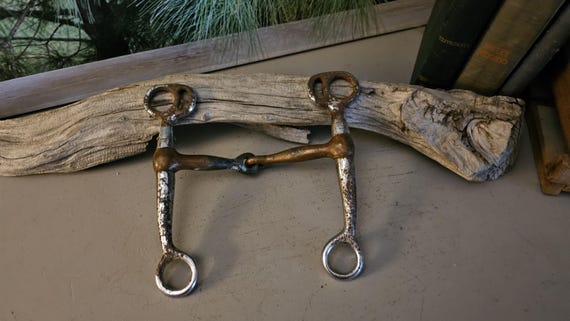 Mors éducatif acier nickelé pour cheval