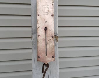 Chatillon No 34 Hanging Butchers Market 100 Pound Scale