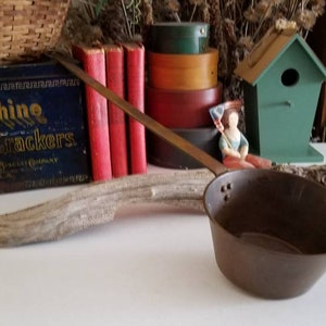 Copper Dipping Ladle with Copper Handle Vintage Farmhouse Decor  #1