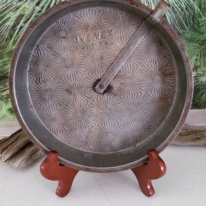 Ovenex Tin Cake Pan Round with Slider Starburst Pattern No. N-93-8" USA  #2615