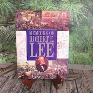 1994 MEMOIRS Of  ROBERT E. LEE Hard Cover Book Large Historical History Book