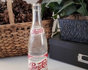 Vintage 1957 Pepsi-cola Bottle: St. Louis Collectible Glass - Etsy