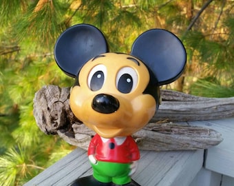 Vintage 1976 Mattel Mickey Mouse Talking Figure - Working Condition!