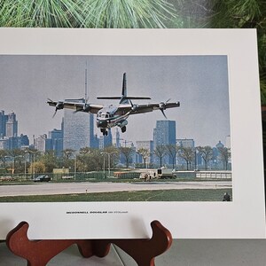 1960s McDonnell Douglas 188 STOLcraft Airplane, Vintage Aviation Print , Gift for Him, Wall Decor  #3391