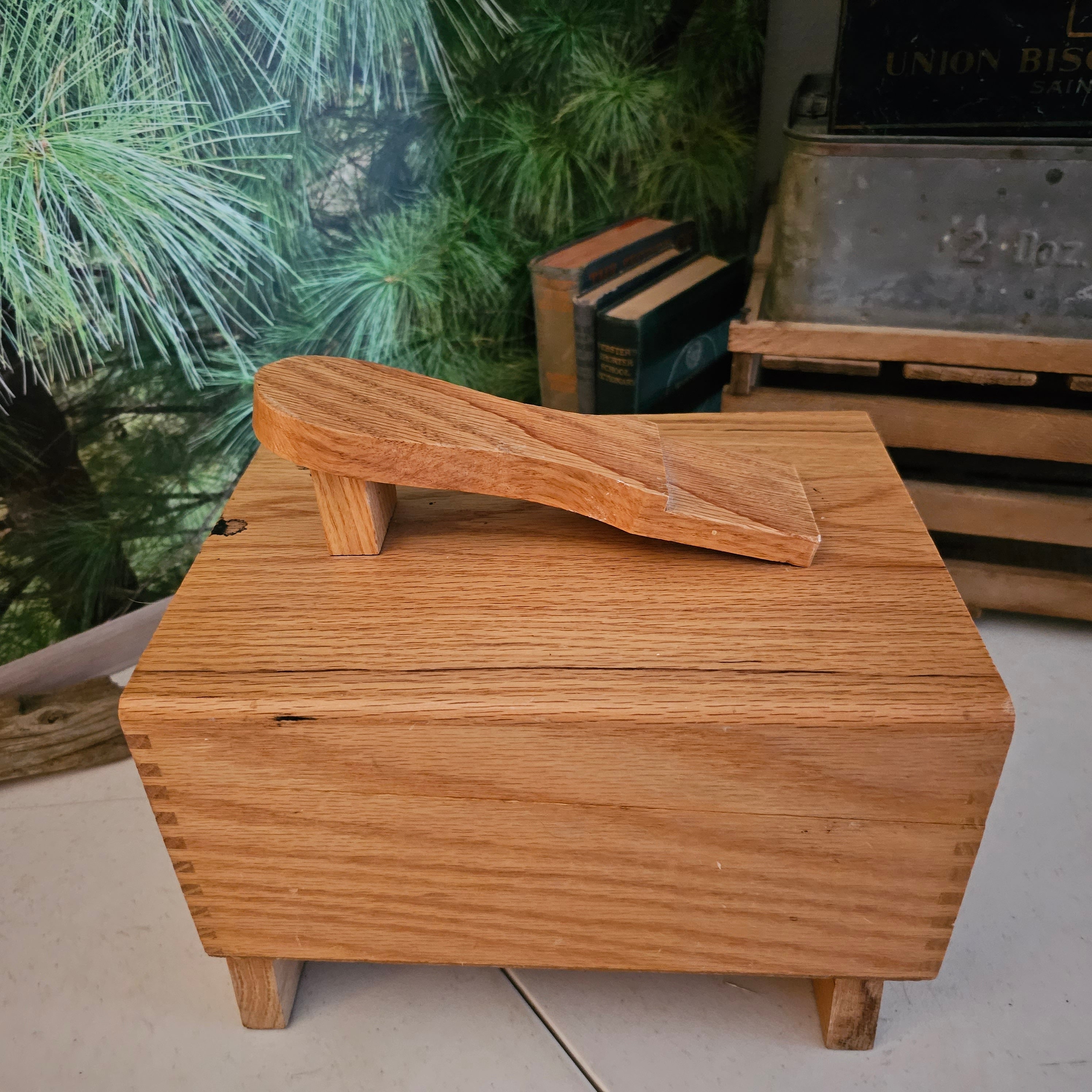 GRIFFIN Shoe Shine Box シューシャインボックス 靴磨き 木箱