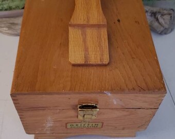 Fourth box I've made, first shoe shine box. : r/woodworking