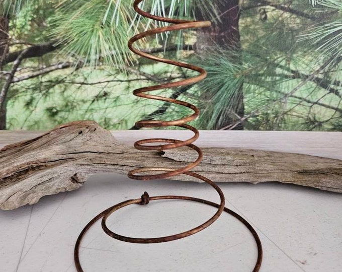 One (1) Primitive Rusty Bed Spring Coil Rustic Country Farmhouse Decor ...