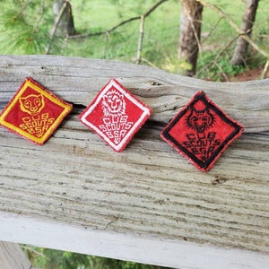 Cub Scouts Boy Scouts of America Collectible Rank Set of 3 Boy Scout Badges Cub, Wolf & Bear Patches