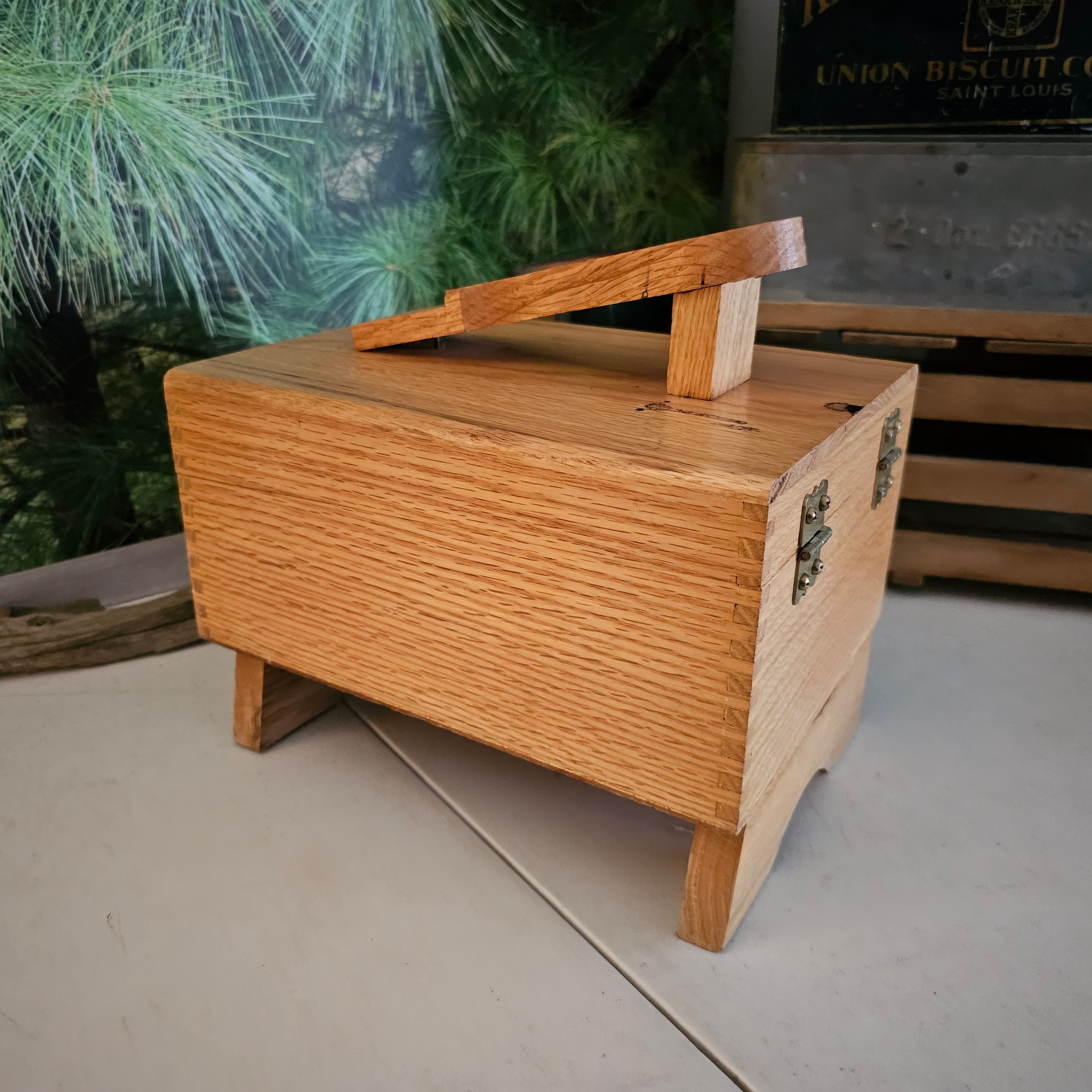 GRIFFIN Shoe Shine Box シューシャインボックス 靴磨き 木箱