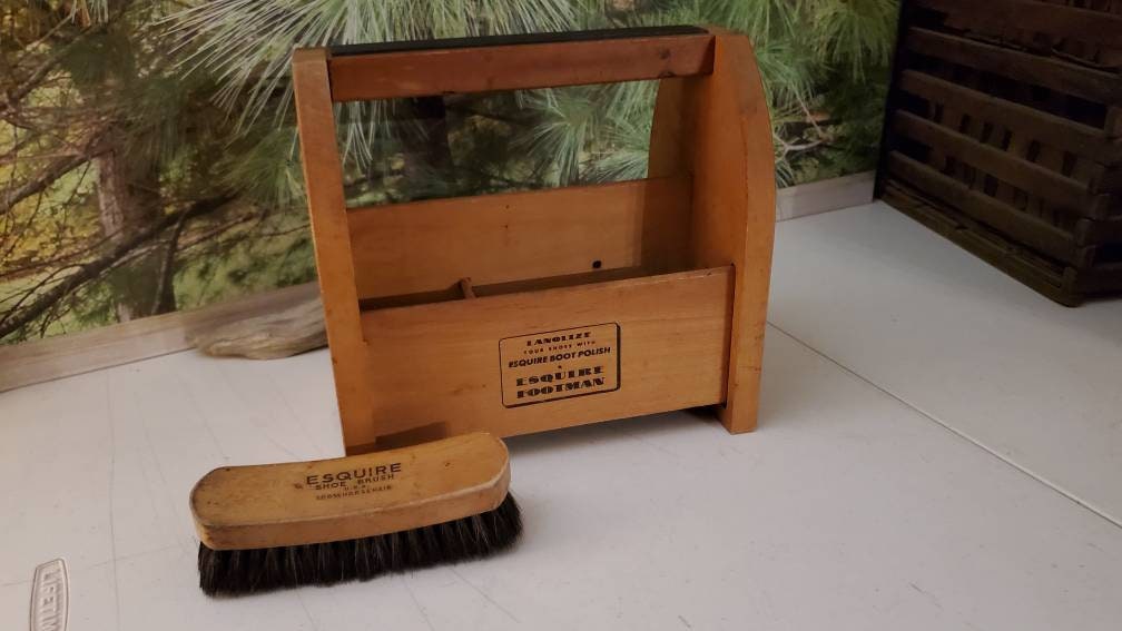 Shoeshine box  Offerman Woodshop