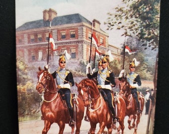 Raphael Tuck & Sons Oilette Military Postcard / Collectible Ephemera / Antique Fish Postcard