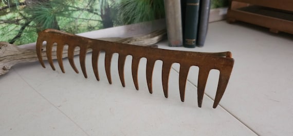 Iron rake on sale