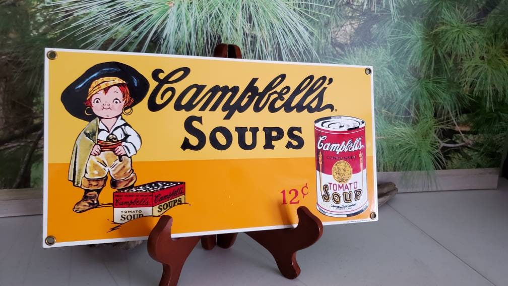 Campbell's Soup Sign - Etsy