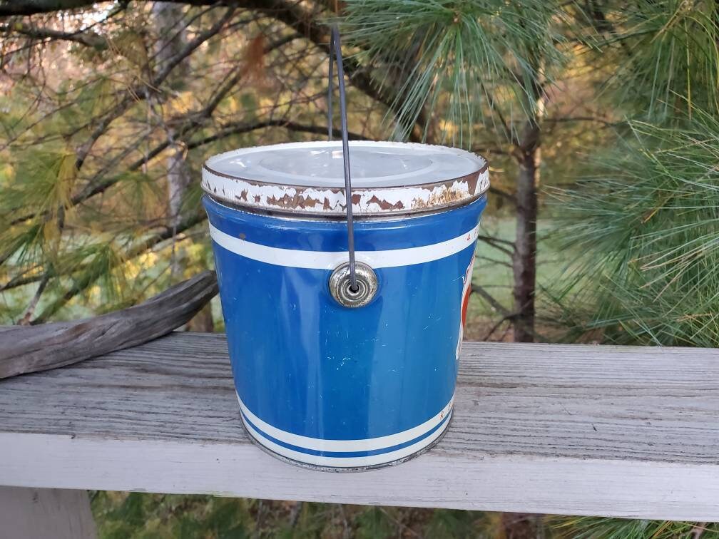 R. B. Rice Vintage 4 Lb. Lard Pail With Lid & Bail Handle / Etsy Ireland