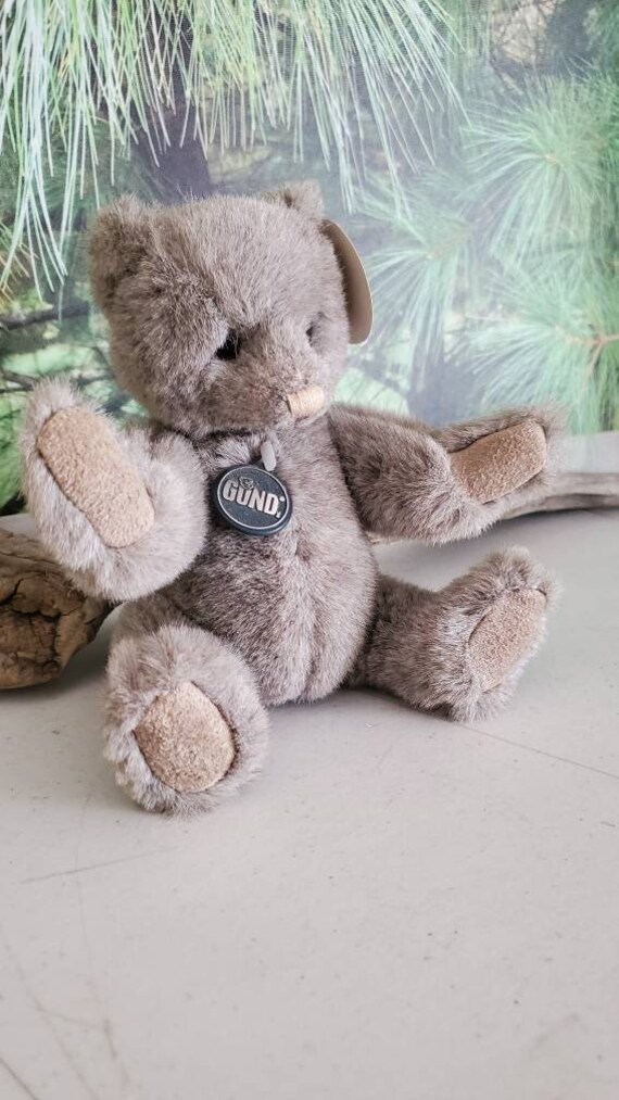 □1986年ビンテージGEAR BEAR by GUND ガンド社ベア2体セット ❤️ Gund GEAR BEAR ❤️ Vintage 1986 Teddy Bear with Bow