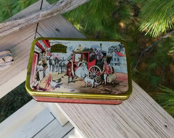 Pletcher & Pollack Bake-in Gift Can Ye Old Inn Tin Collectible Advertising Tin