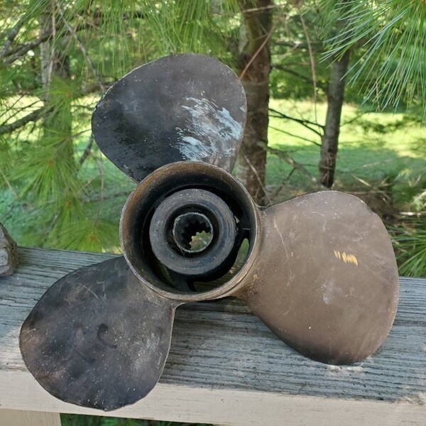 Brass Boat Propeller Etsy