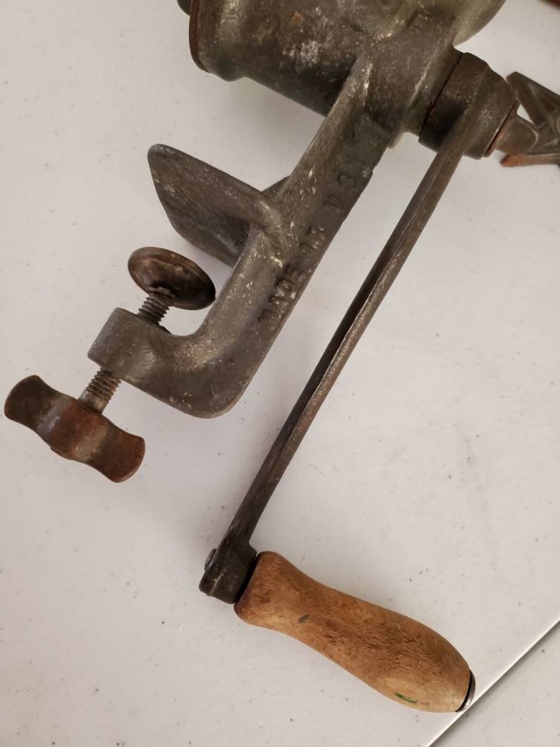 Vintage KEYSTONE 10 Meat Grinder C. L. Company Boyertown Etsy