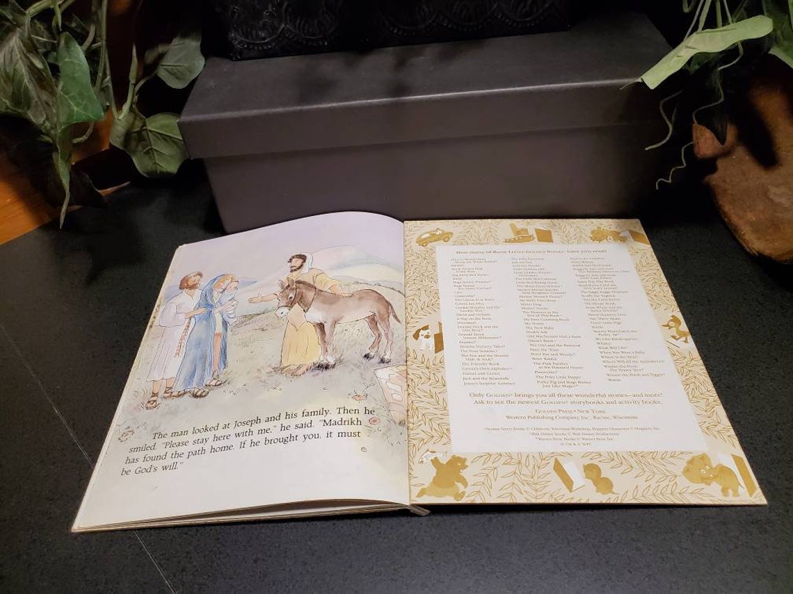1984 A Little Golden Book The Christmas Donkey / Vintage | Etsy
