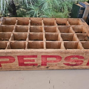 Old Pepsi Crate - Etsy