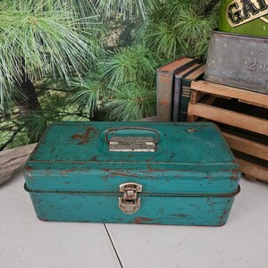 Green Liberty Steel Tool Chest - Loc Wel 6665 - Rochester NY Made