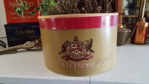 stetson hat box