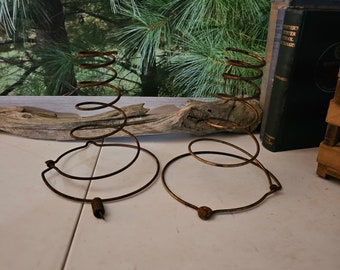One 1 Primitive Rusty Bed Spring Coil Rustic Country - Etsy