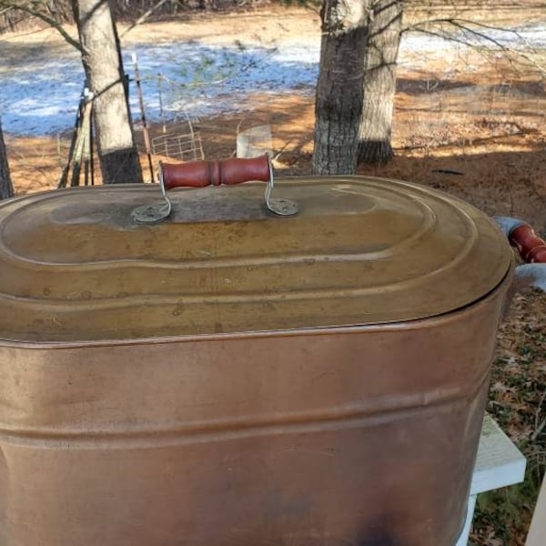 Antique Copper Boiler - Etsy