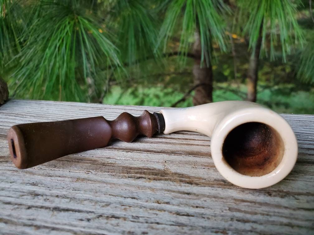 古いモクム セラミック ゼニス パイプ オランダ製 タバコーナ 男性への