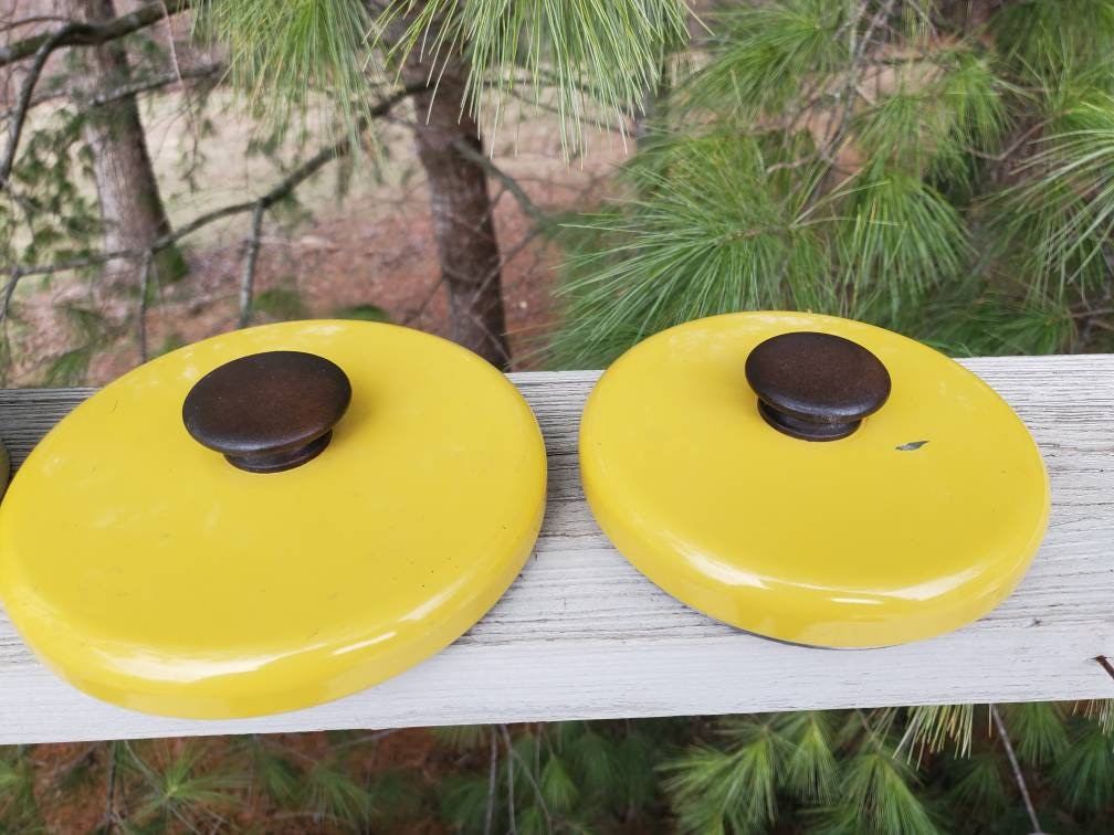 RANSBURG ランズバーグ キャニスター 缶 6点セット 黄色 花 RANSBURG ランズバーグ キャニスター 缶 6点セット 黄色 花