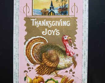 Vintage Thanksgiving Note Cards - 24 Antique Turkey Cards With Envelopes & Seals