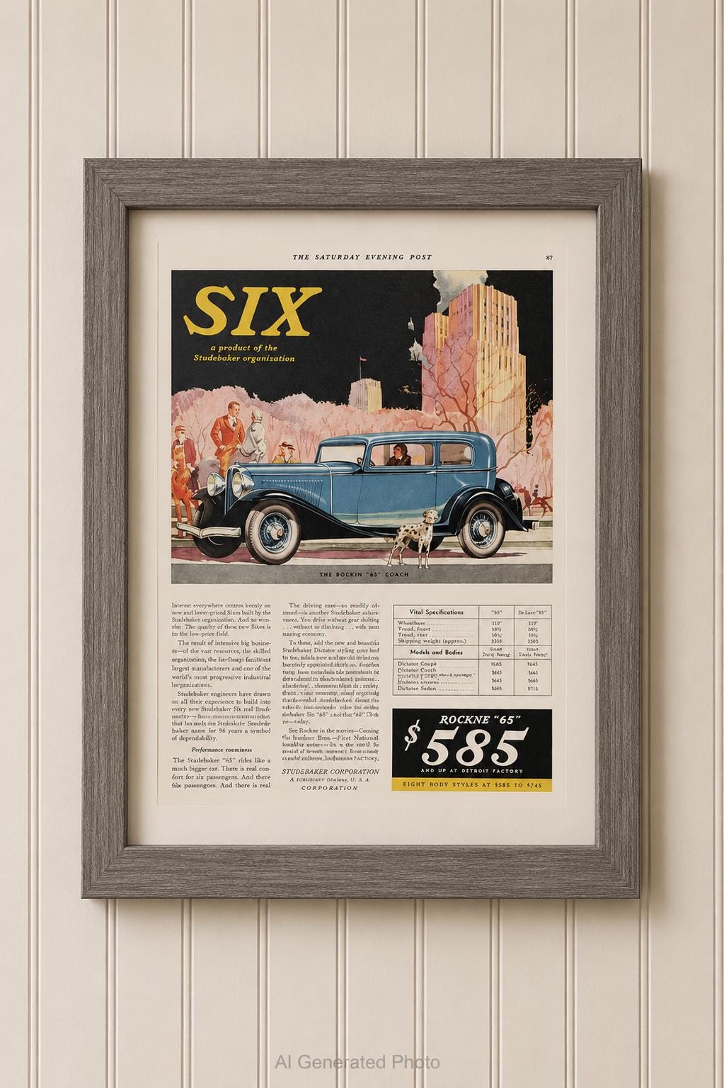 Saturday Evening Post 1932 Magazine - Etsy